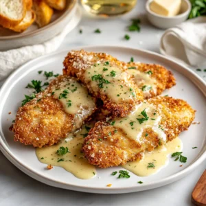 Easy Garlic Parmesan Fried Chicken Recipe
