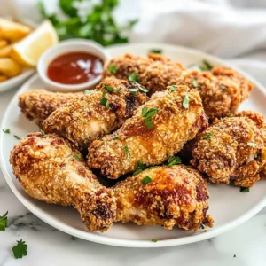 Air Fryer Crispy Fried Chicken Recipe