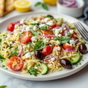 Mediterranean Orzo Salad Recipe