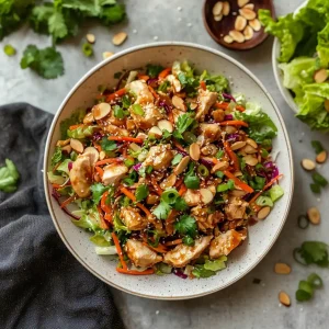 Asian Chicken Crunch Salad