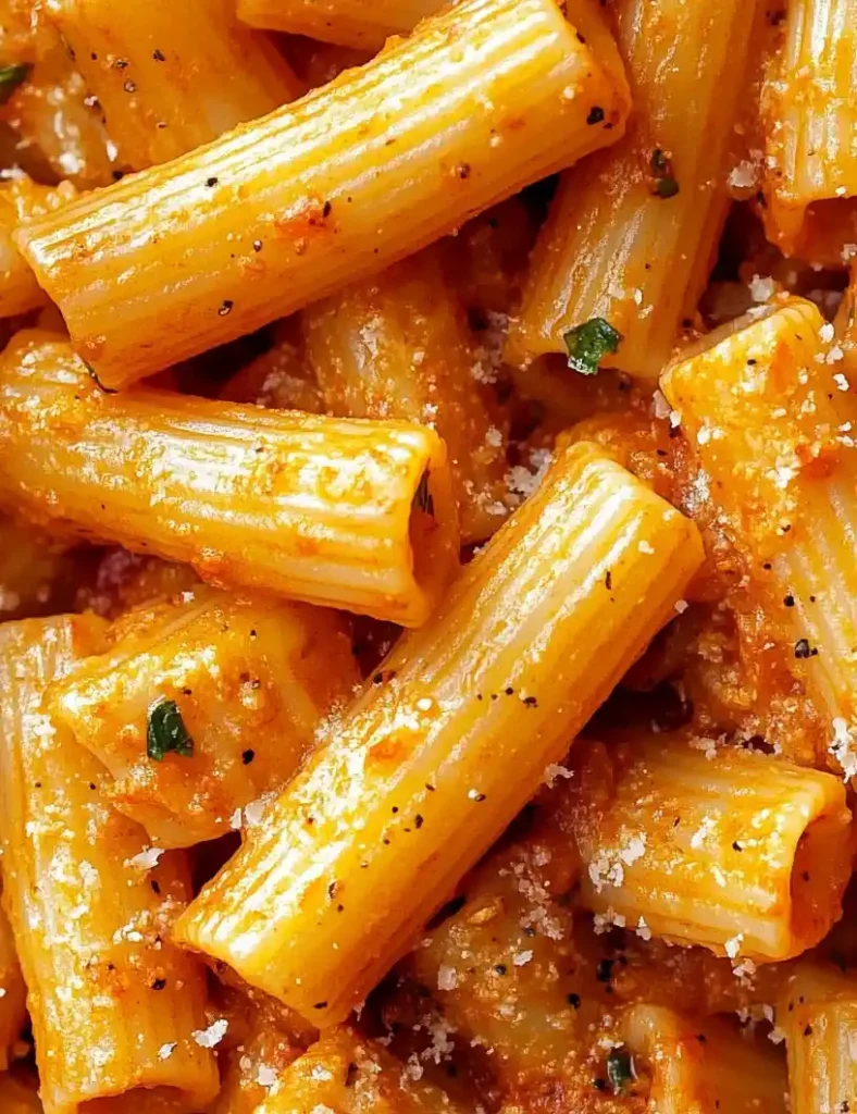 Calabrian Chili Pasta close up