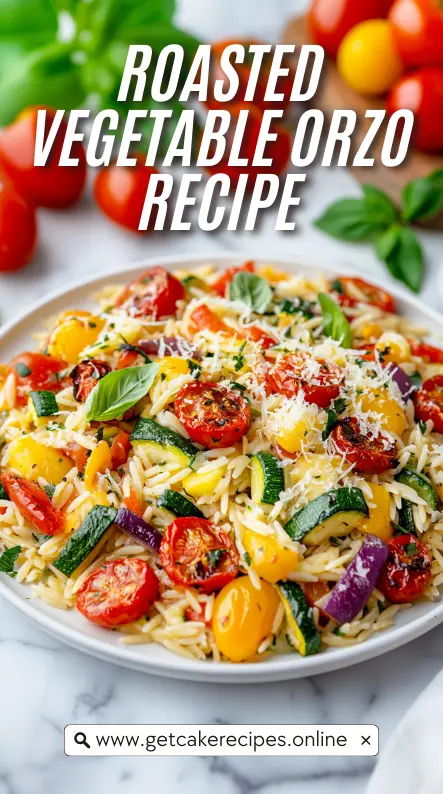 Easy Roasted Vegetable Orzo Recipe