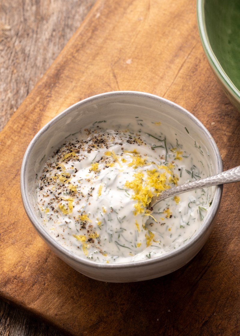 Lemon Dill Yogurt Sauce