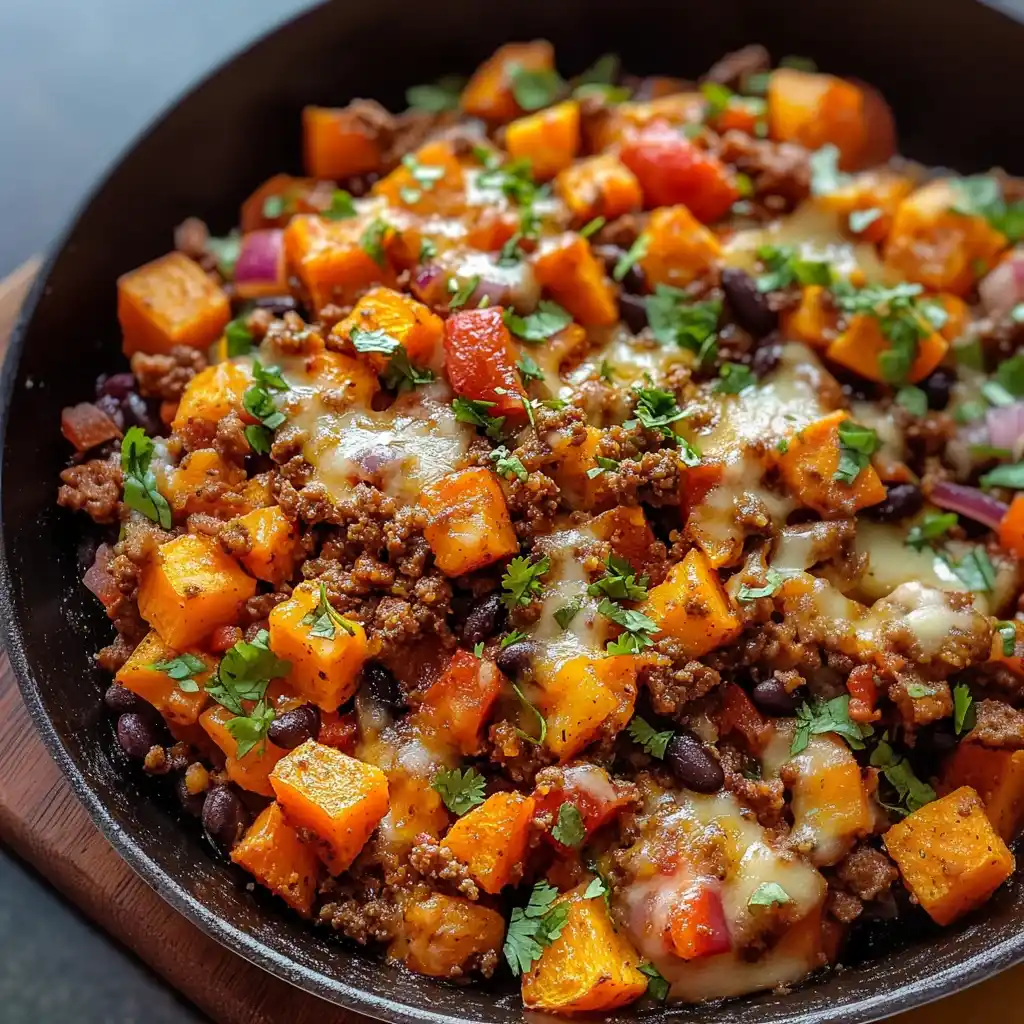 Tex-Mex Sweet Potato Hash