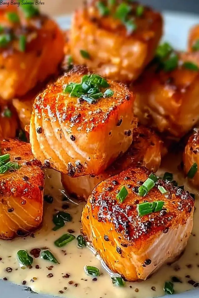 Bang Bang Salmon Bites