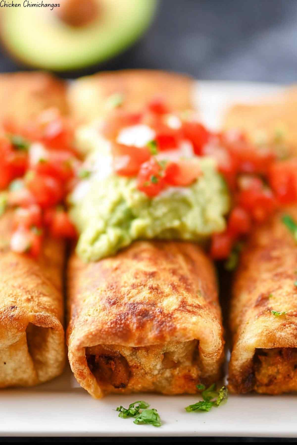 Chicken Chimichangas | JustWorthi