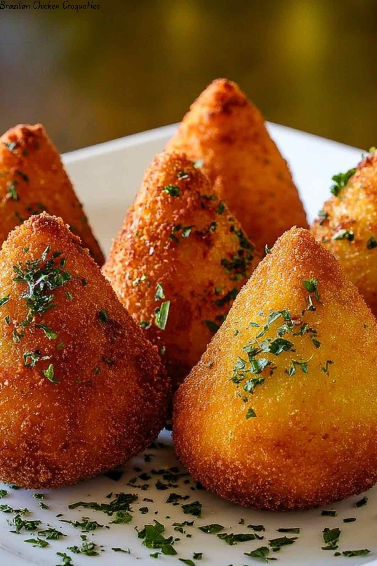 Brazilian Chicken Croquettes | JustWorthi
