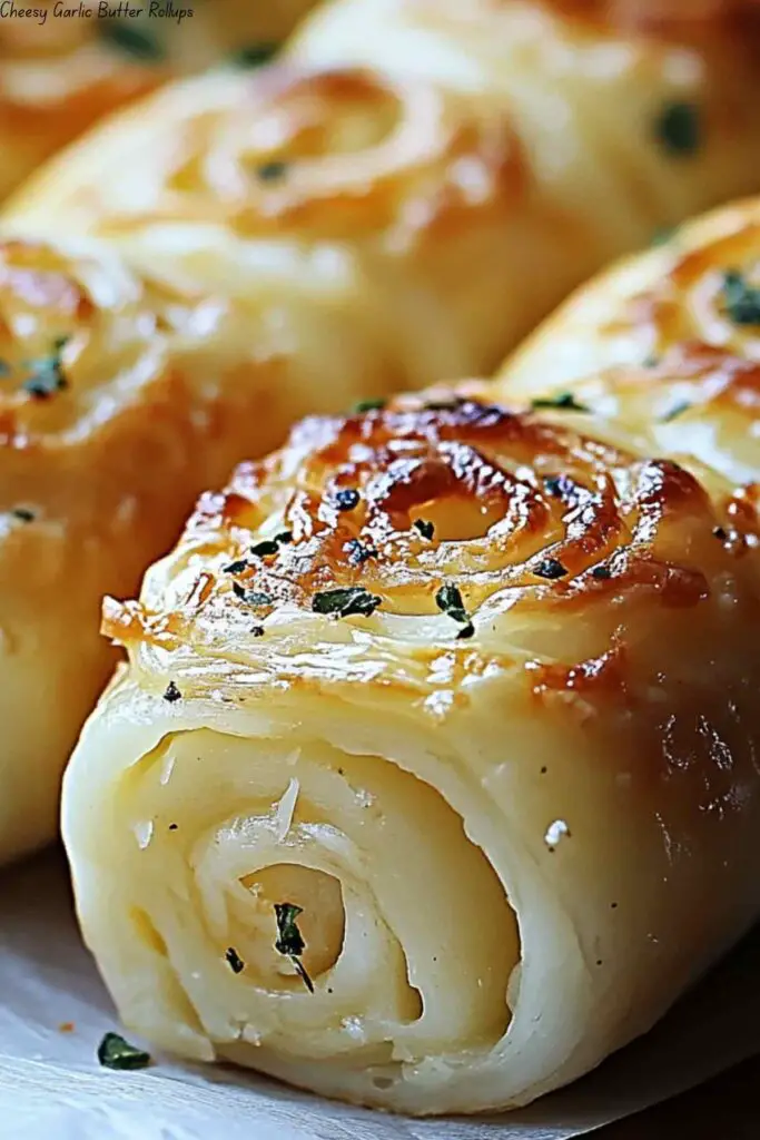 Cheesy Garlic Butter Rollups