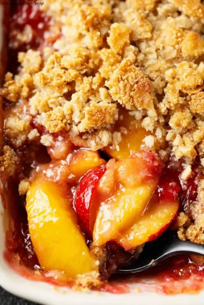 Strawberry Peach Crisp