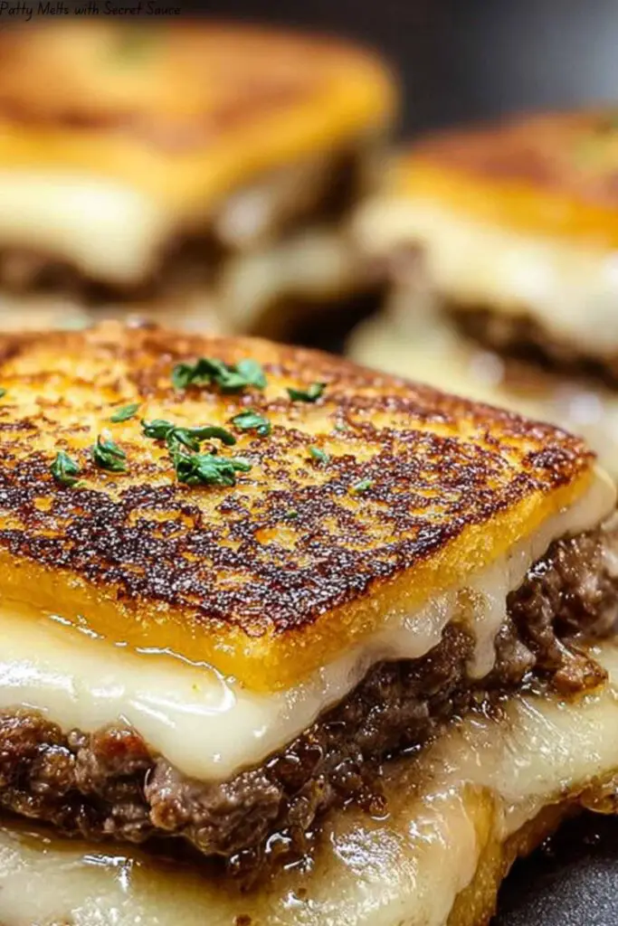 Patty Melts with Secret Sauce