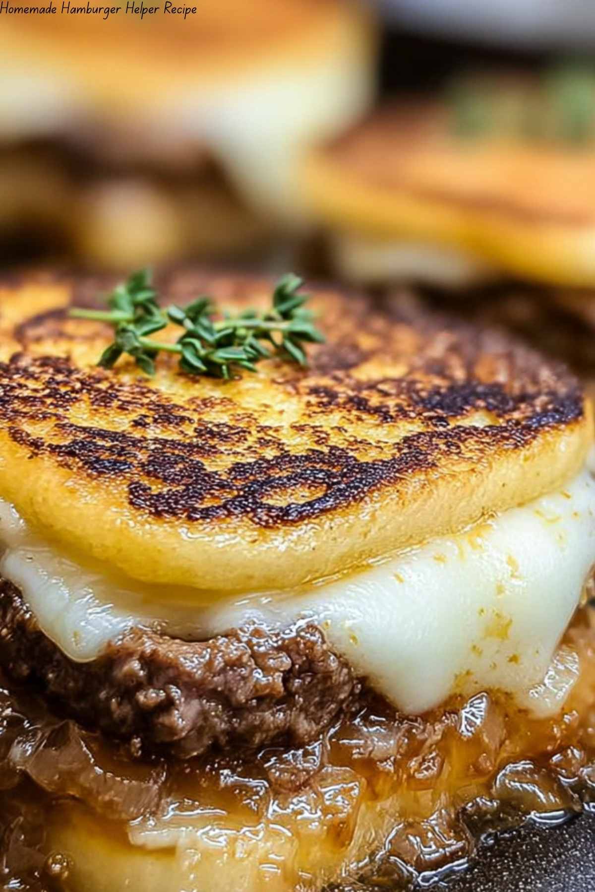Patty Melts with Secret Sauce