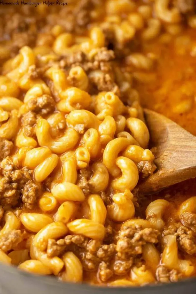 Homemade Hamburger Helper Recipe