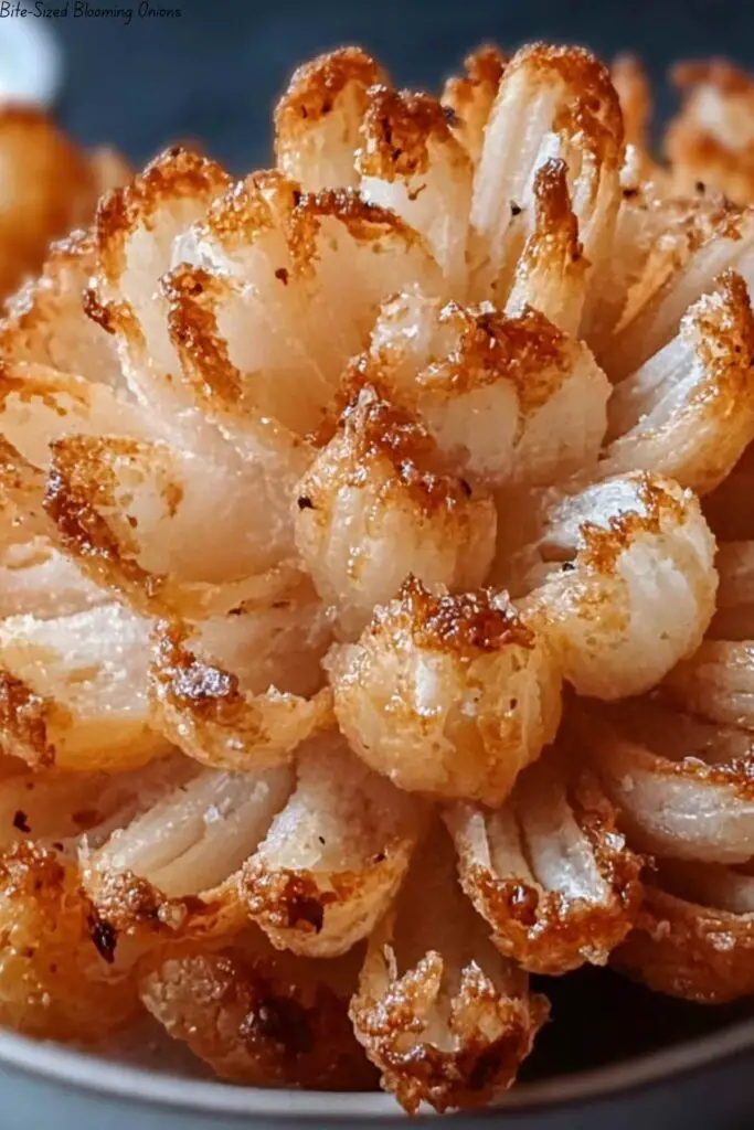 Bite-Sized Blooming Onions