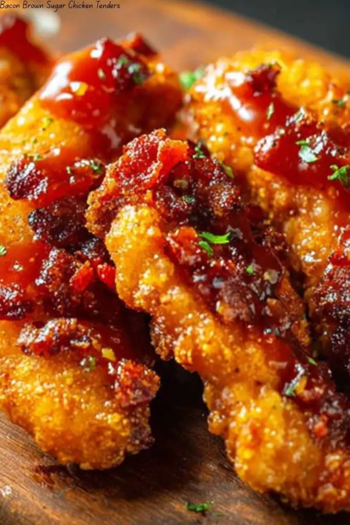 Bacon Brown Sugar Chicken Tenders