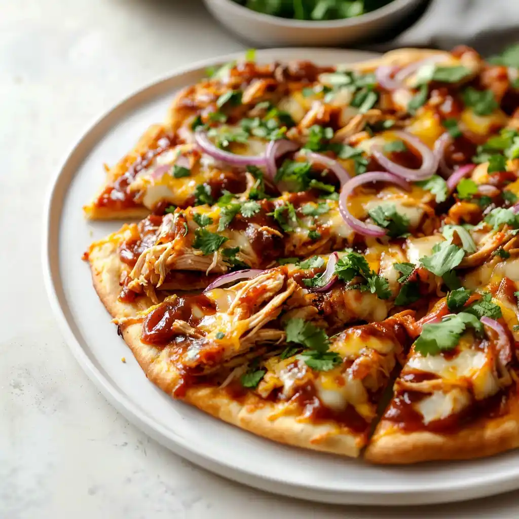 Easy BBQ Chicken Flatbread Recipe (Better Than Takeout!)