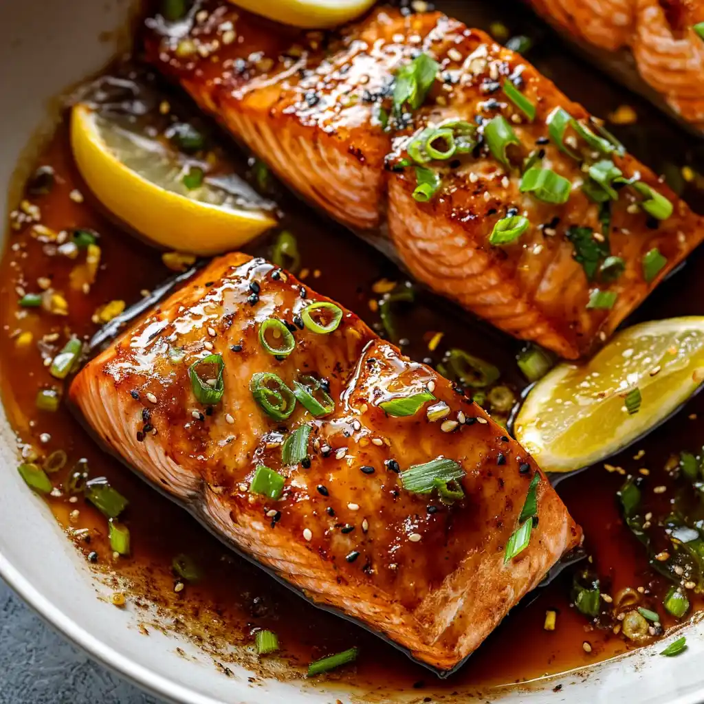 Baked Teriyaki Salmon