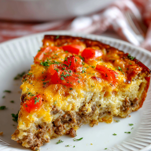 Easy Cheeseburger Pie Recipe