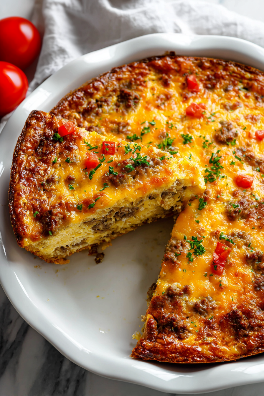 Easy Cheeseburger Pie Recipe