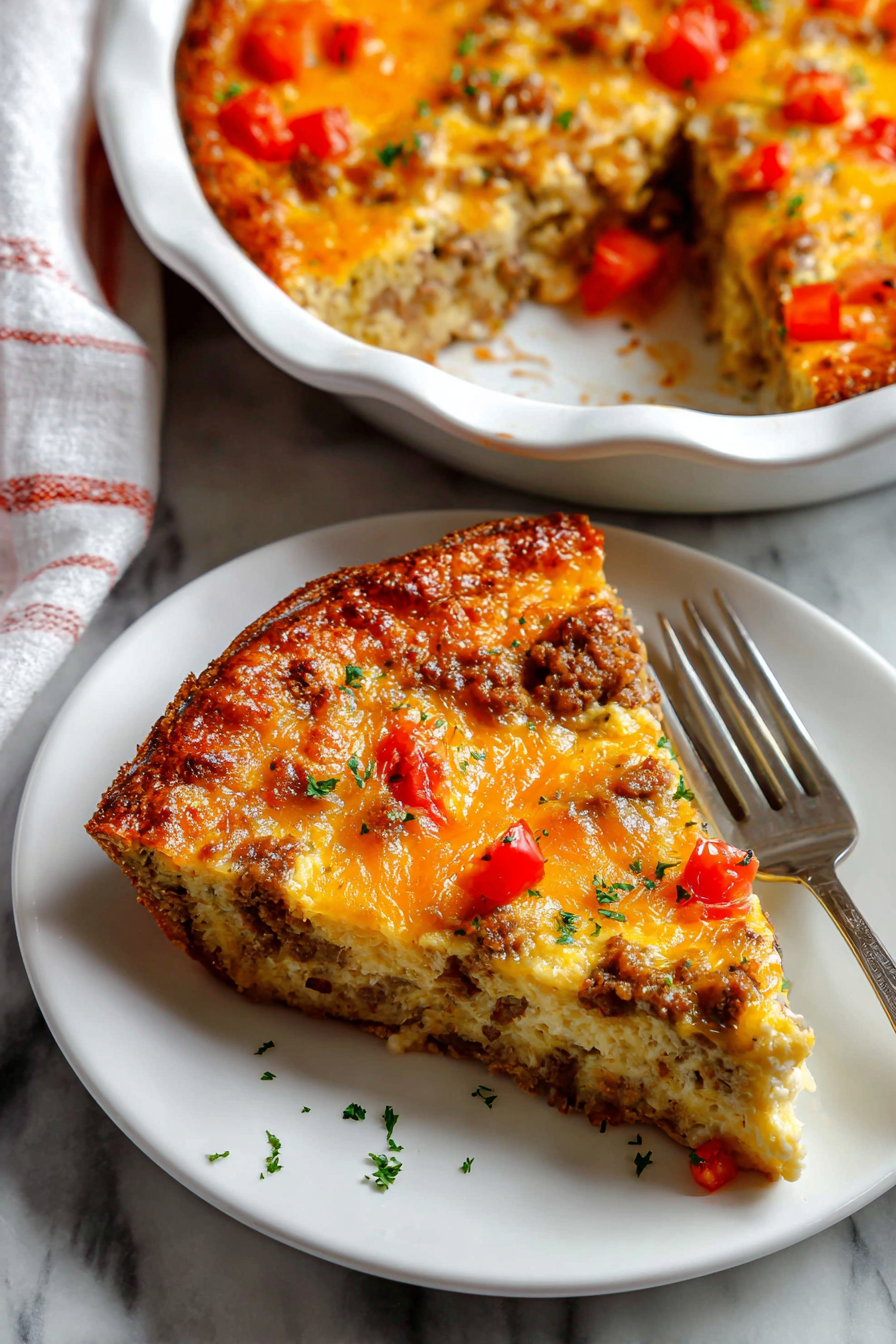 Easy Cheeseburger Pie Recipe