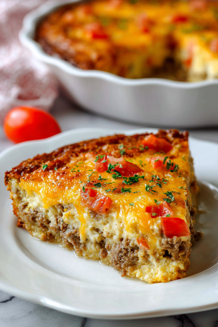 Easy Cheeseburger Pie Recipe