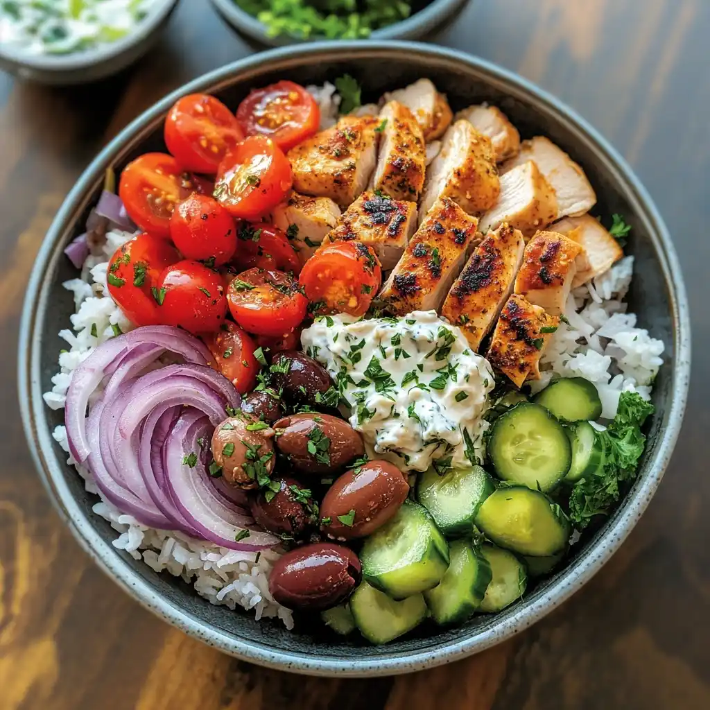 Greek Chicken Bowl