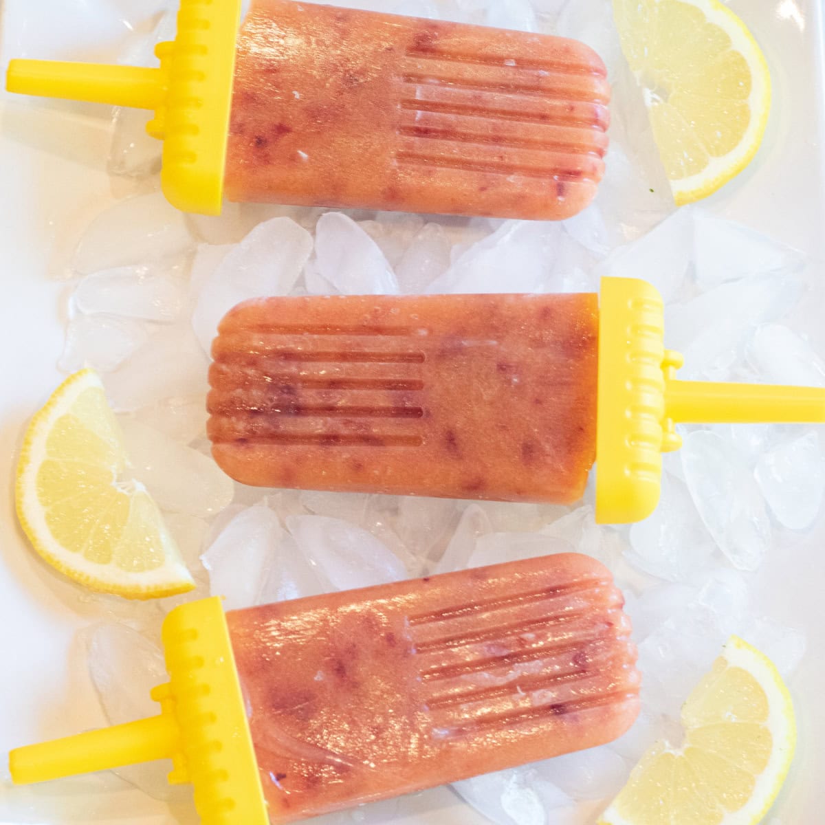 Peach Lemonade Popsicles – Served From Scratch