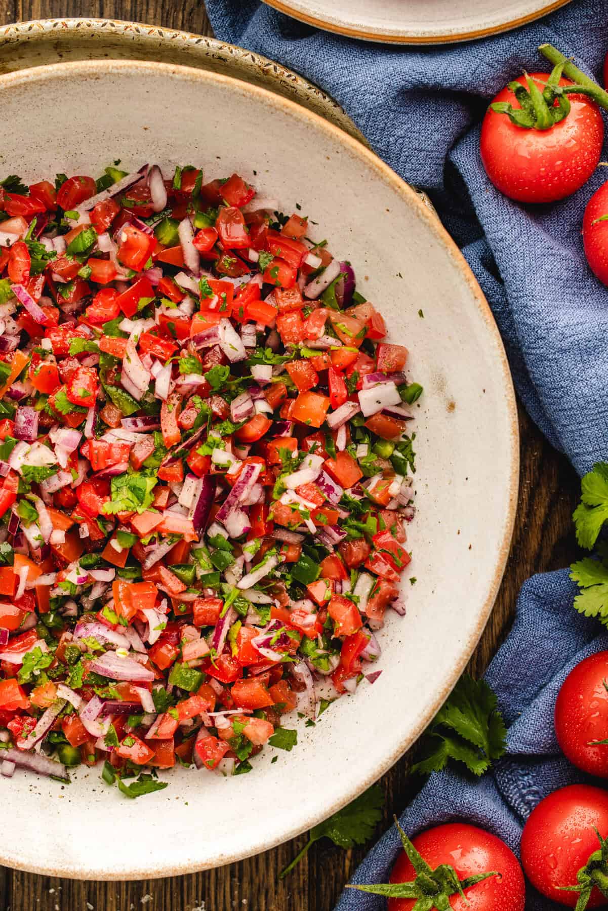 Pico De Gallo Pico De Gallo - in a bowl.