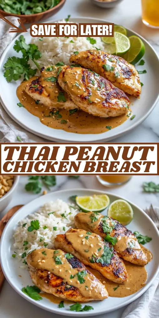 Thai Peanut Chicken Breast Recipe