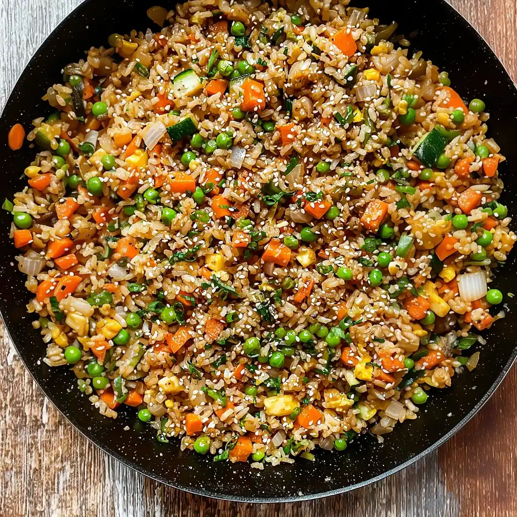 korean veggie fried rice