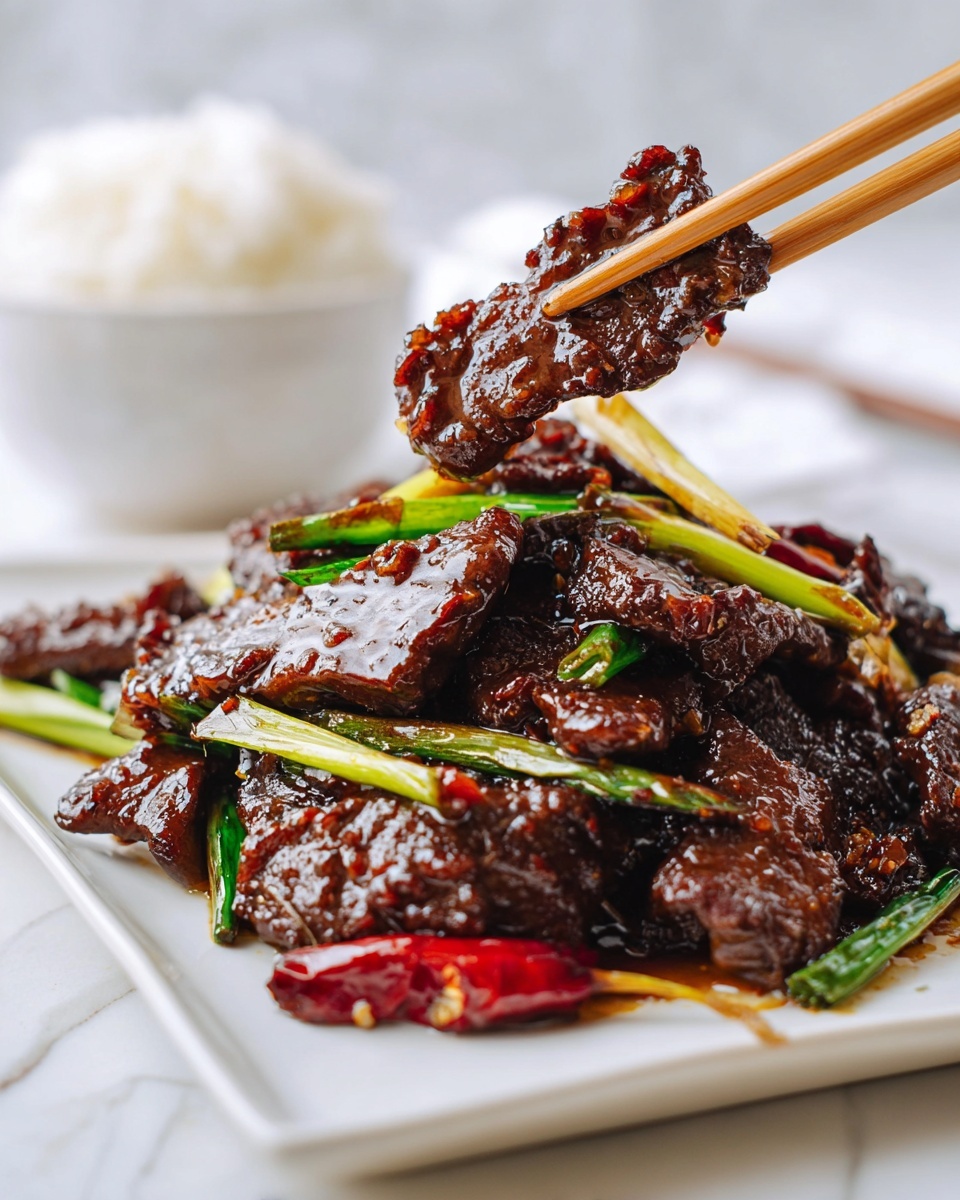 Mongolian Beef Recipe - Recipe Image