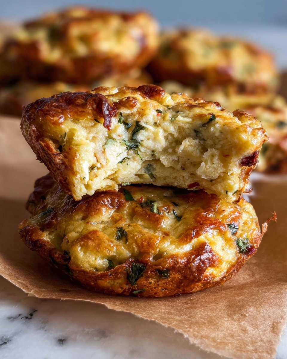 Sun Dried Tomato and Spinach Egg Biscuits – Delicious Breakfast Idea