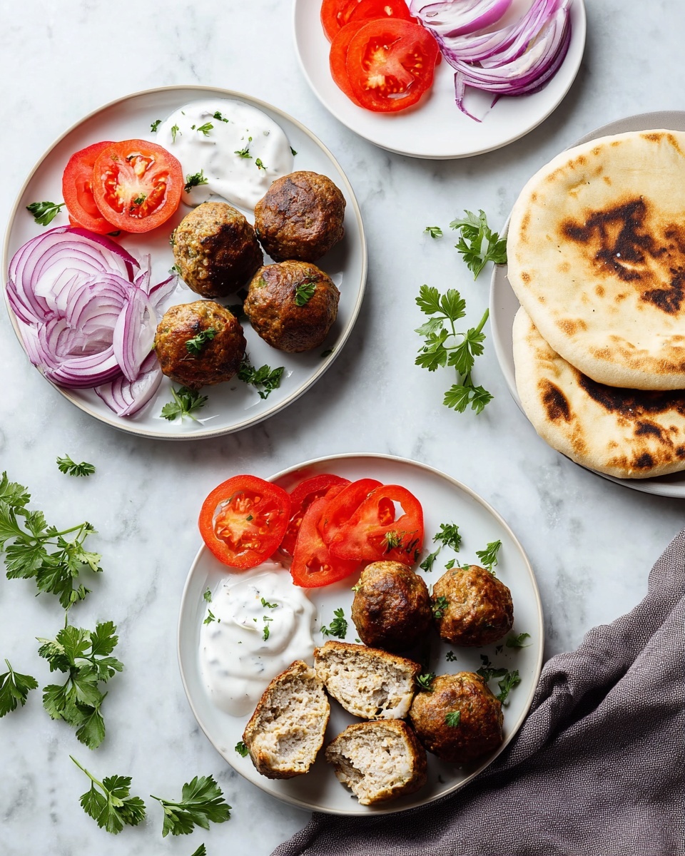 Chicken Kofta with Yogurt Sauce: Delicious & Easy Dinner