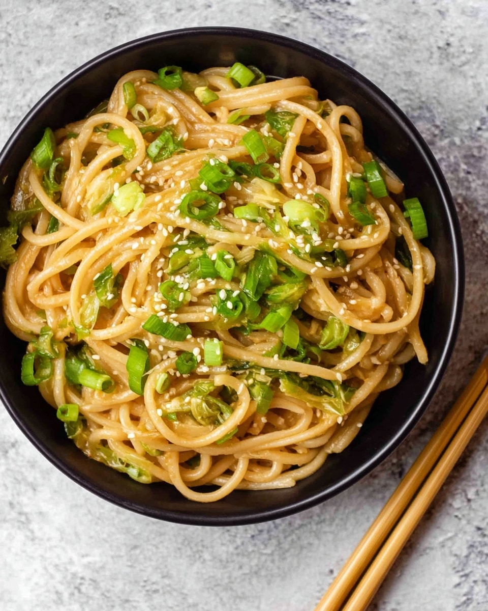 Sesame Garlic Ramen Noodles (10 Minutes) Recipe - Recipe Image