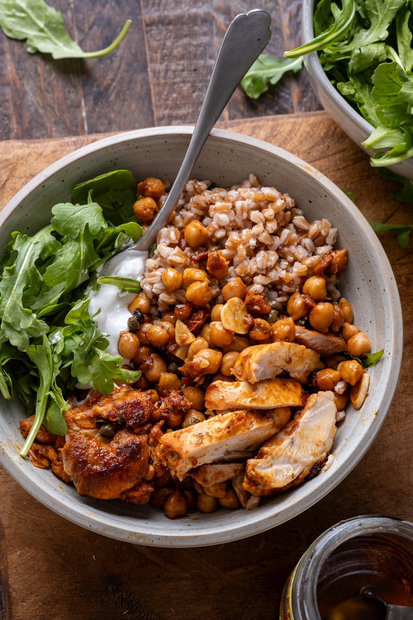 Sheet Pan Sun Dried Tomato Chicken and Chickpeas